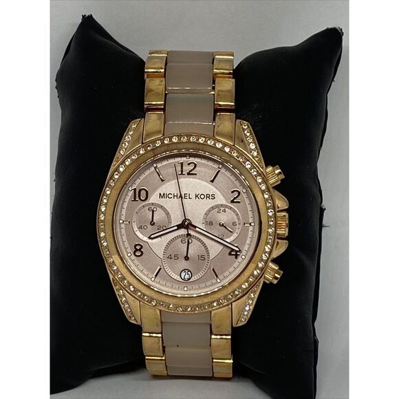 Michael Kors Blair MK5943 Women's Stainless Steel Analog Dial Quartz Watch JK471 - Picture 3 of 12